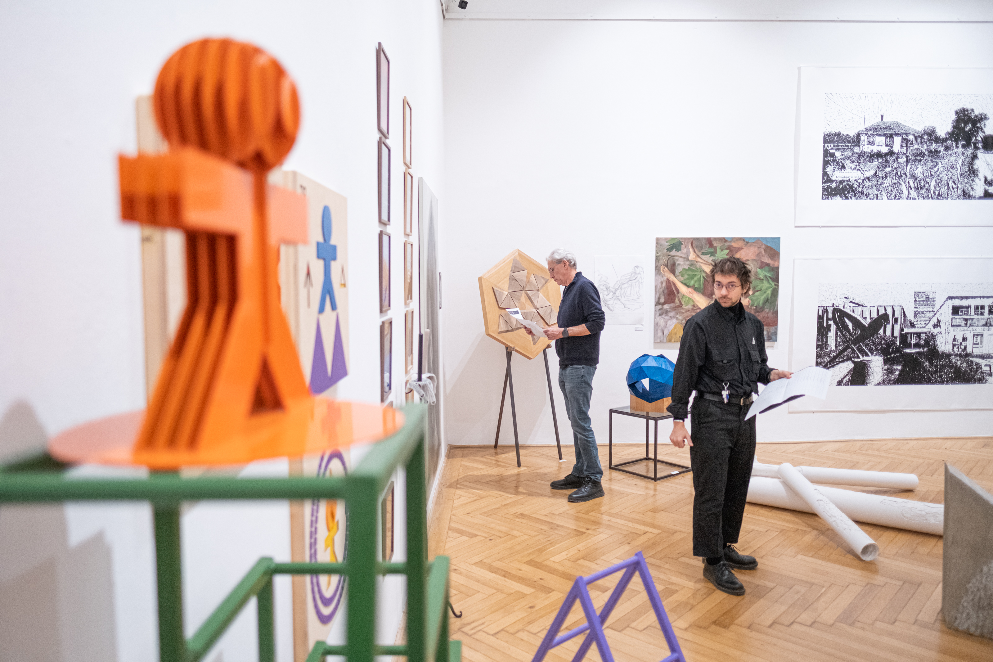 Zsűrizték a Derkovits-ösztöndíj pályázatait a Magyar Képzőművészeti Egyetemen