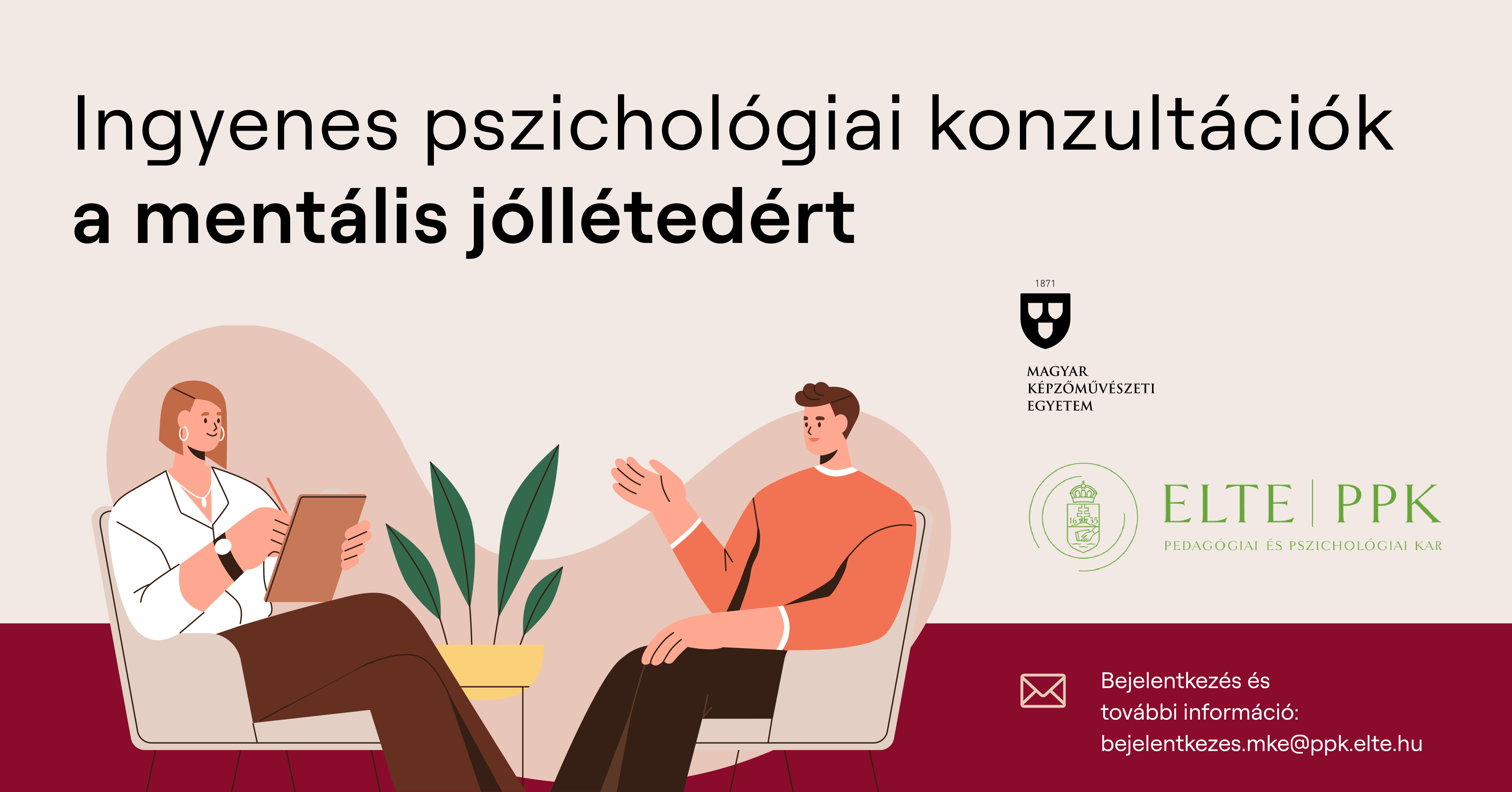 Ingyenes pszichológiai konzultációk a mentális jóllétedért