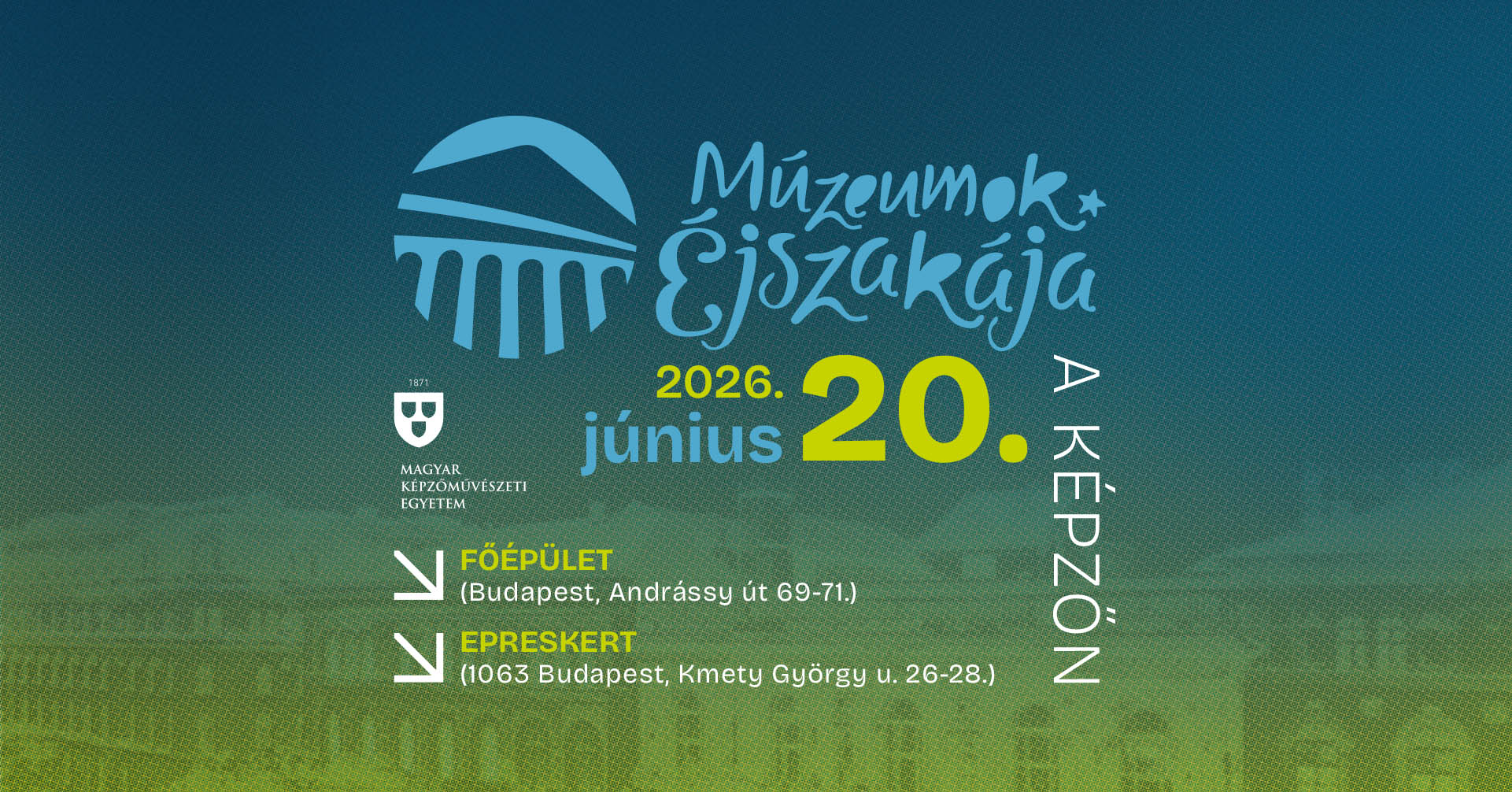 Az alkotás kulisszái – Múzeumok Éjszakája a Képzőn