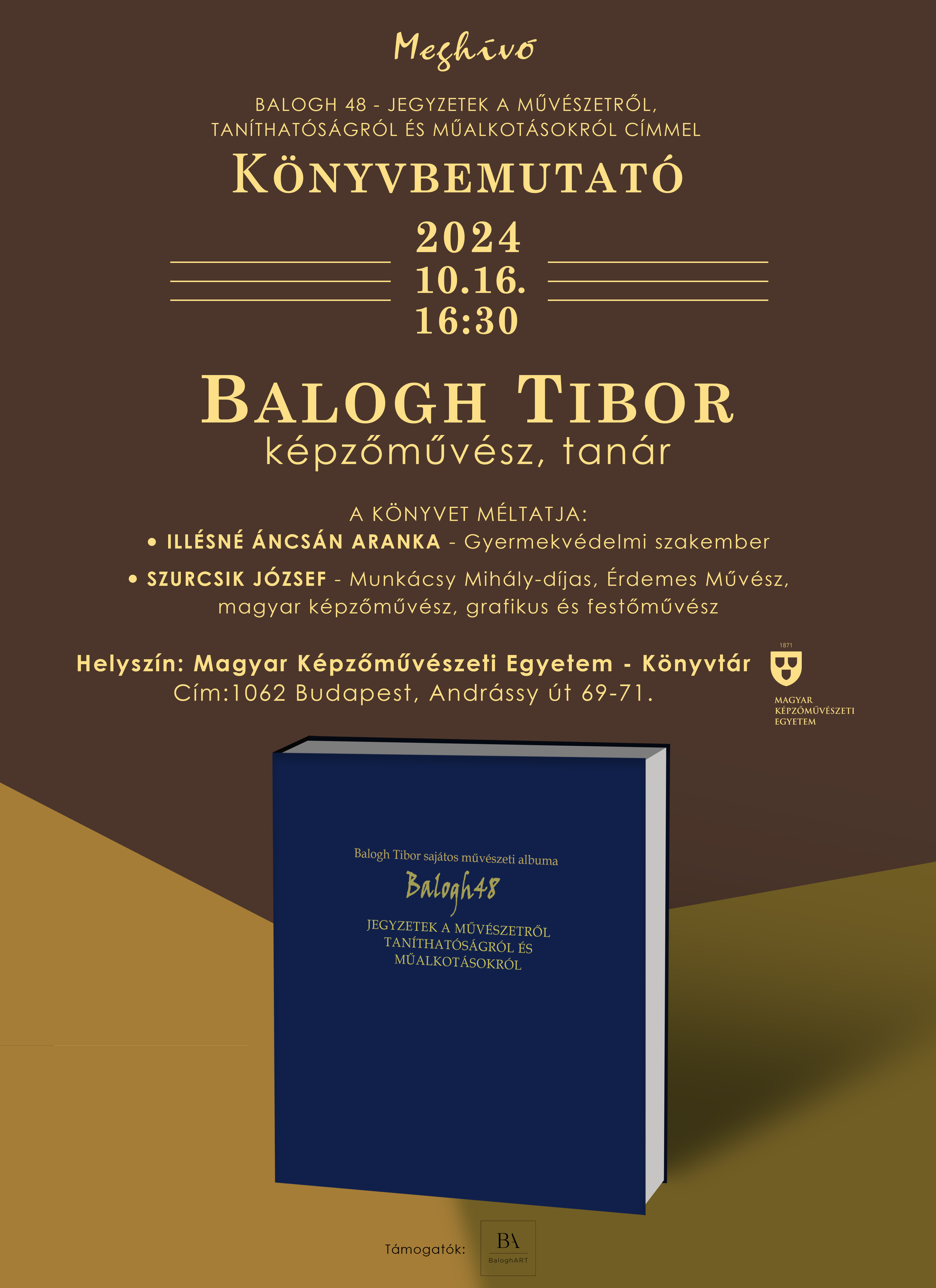 Balogh 48 – jegyzetek a művészetről, taníthatóságról és műalkotásokról